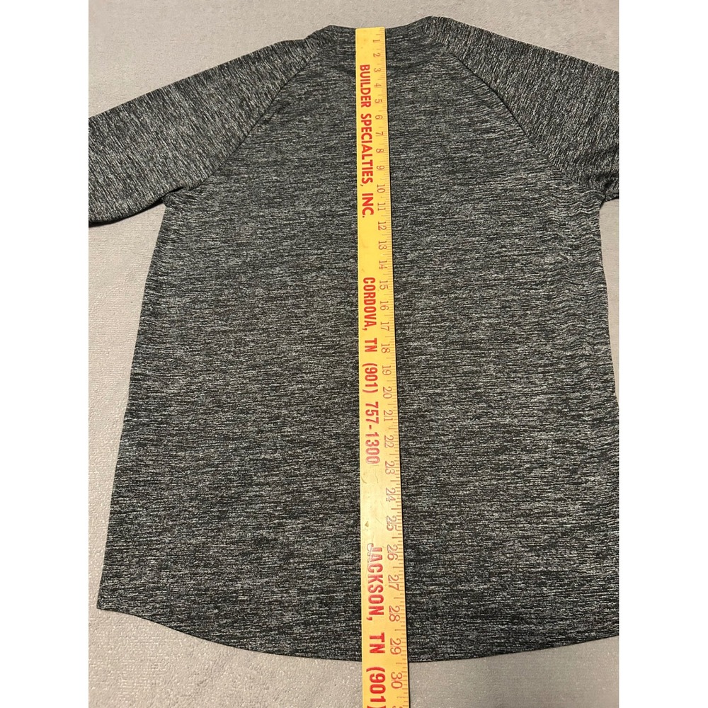 Under Armour Mens Tech Tee Short Sleeve Heather Gray Training Shirt Medium - Picture 4 of 6